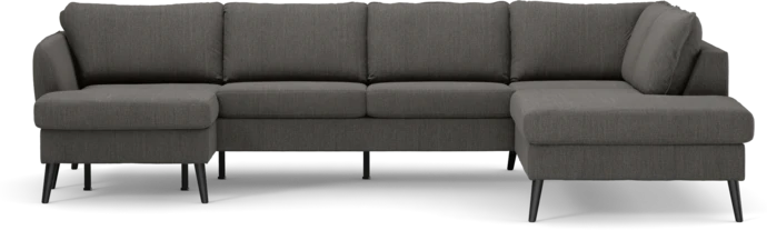 County, 3-sits soffa med schäslong vänster och divan höger