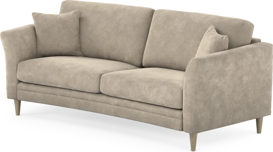 Eden - 2,5-sits soffa svängd - Beige