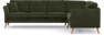 Eden - Hörnsoffa 3+2 - Grön