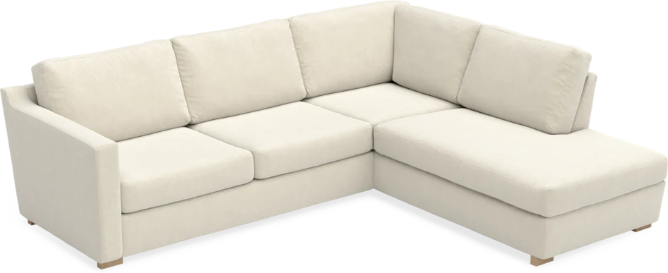 Friday - 2,5-sits soffa med divan höger - Beige
