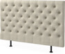 Cape pikerad - Sänggavel låg, , 90-210 cm - Beige