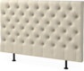 Cape pikerad - Sänggavel låg, , 90-210 cm - Beige