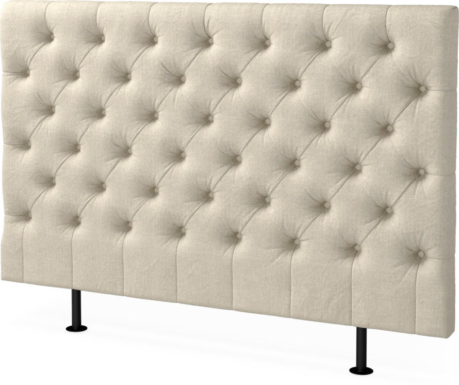 Cape pikerad - Sänggavel låg, , 90-210 cm - Beige