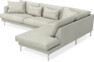 Harper - 3-sits soffa med divan höger - Beige