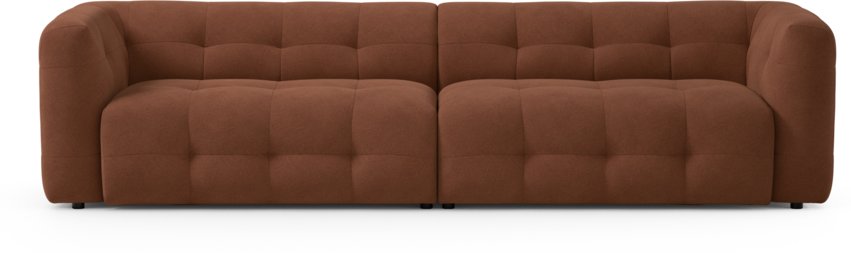 Bella Grande - 4-sits soffa - Orange