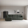 Friday - 2,5-sits soffa med divan vänster - Grå