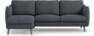 Madison Lux - 2-sits soffa med schäslong vänster - Vit