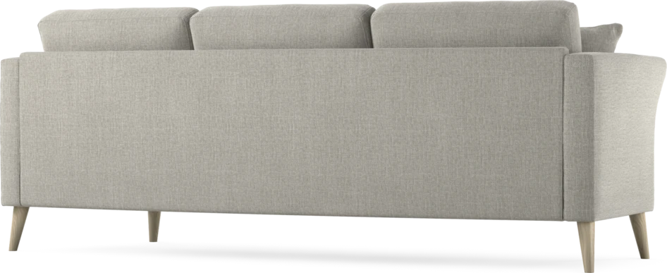 Eden - 3-sits soffa svängd - Grå