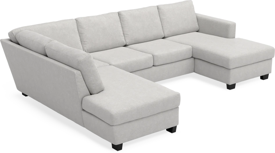 Friday - 3-sits soffa med divan vänster och schäslong höger - Grå