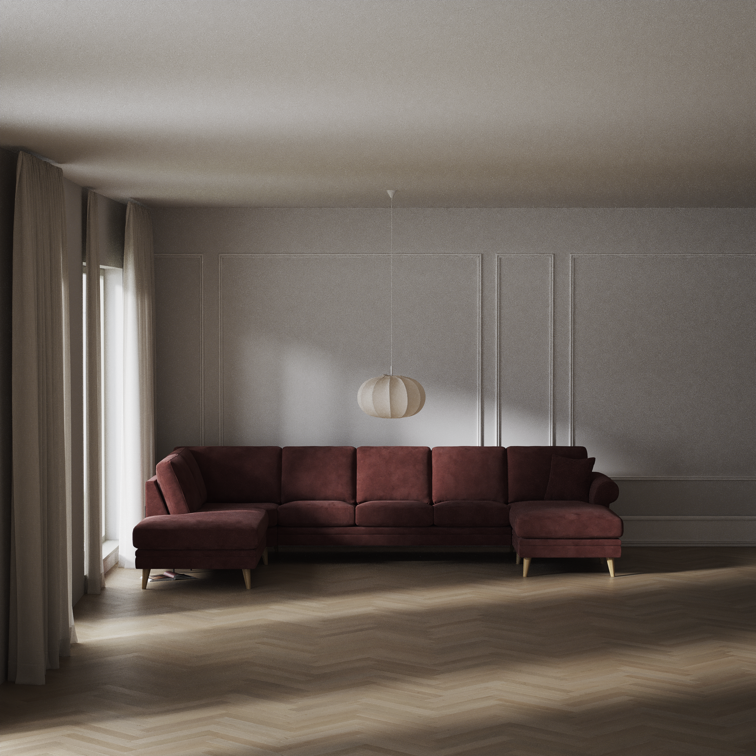 Eden - 3-sits soffa med divan vänster och schäslong höger - inspiration