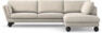 Madison Lux - 3-sits soffa med divan höger - Beige