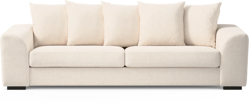 Town - 4-sits soffa - Vit