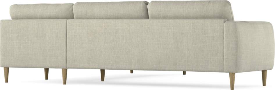 Bridge - Hörnsoffa, 3+3-sits - Beige