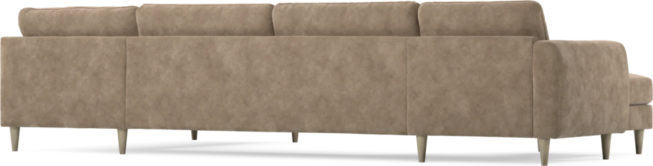 Bridge - 3-sits soffa med schäslong vänster och divan höger - Beige