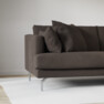Harper - 3-sits soffa med divan höger - Brun