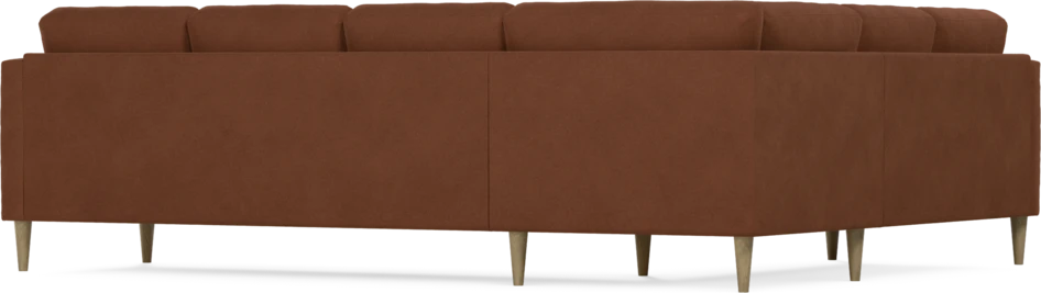 Eden - Hörnsoffa, 2+3-sits - Orange