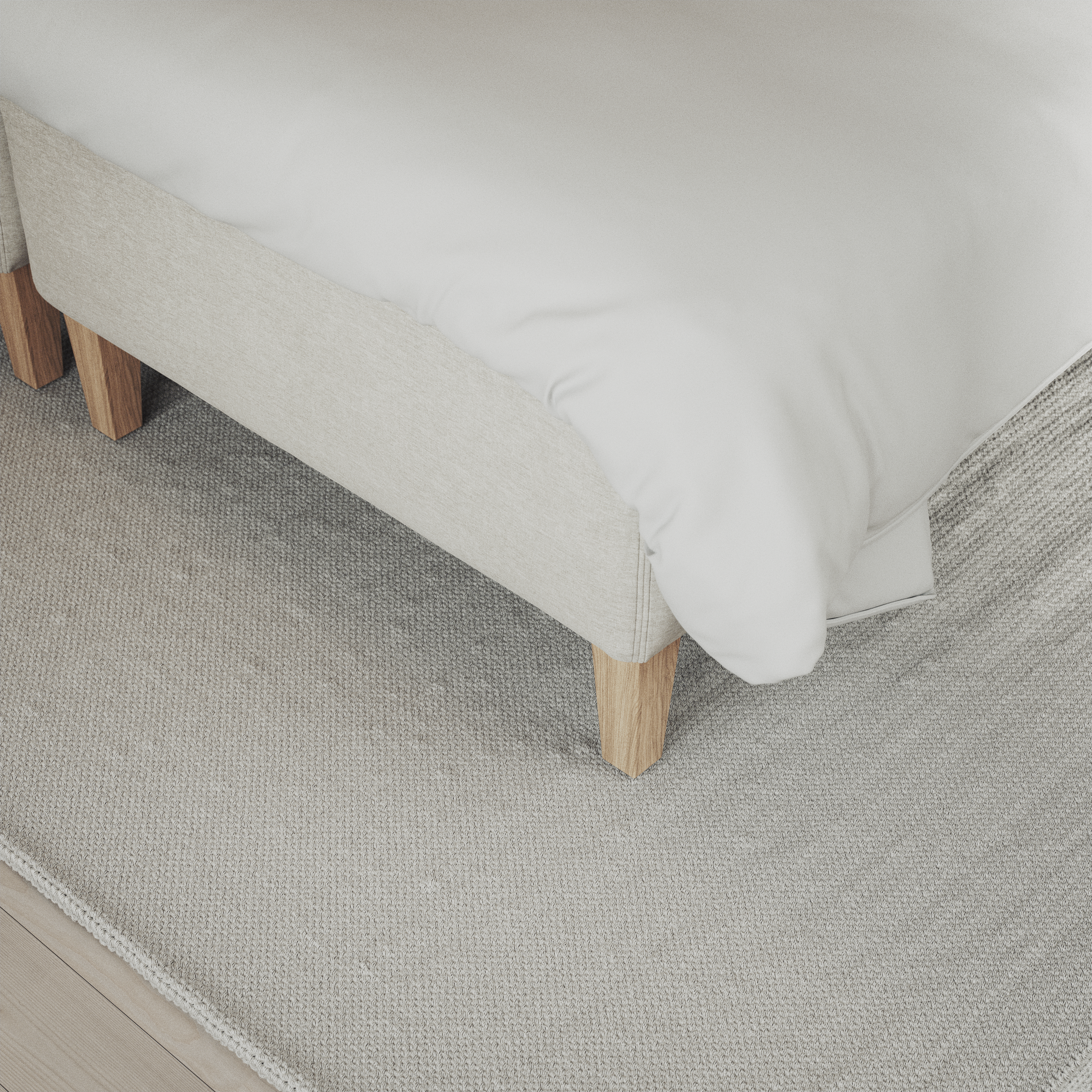 Delux Sense - Kontinentalsäng, enkelsäng 140 cm med bäddmadrass och sängben - inspiration