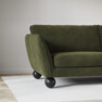 Madison Lux - 2-sits soffa med schäslong vänster - Grön