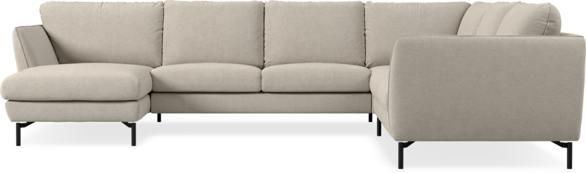 Madison Lux - Hörnsoffa med schäslong vänster - Beige