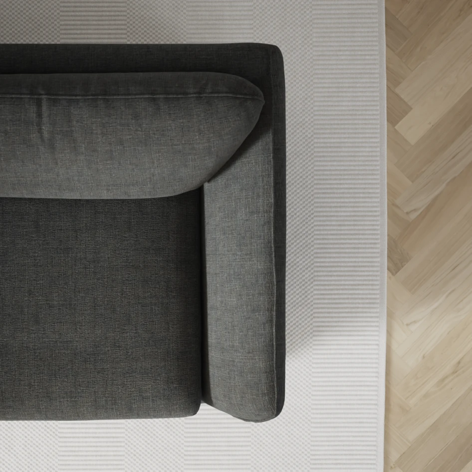 Madison Lux - Fåtölj, 90 cm - Grå