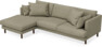 Harper - 4-sits med schäslong vänster - Beige