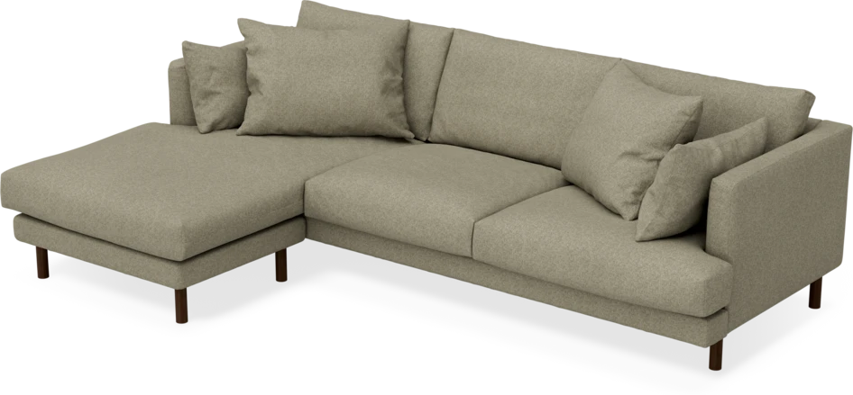 Harper - 4-sits med schäslong vänster - Beige