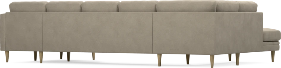 Eden - 3-sits soffa med divan vänster och schäslong höger - Beige
