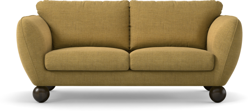 Madison Lux - 2-sits soffa - Gul