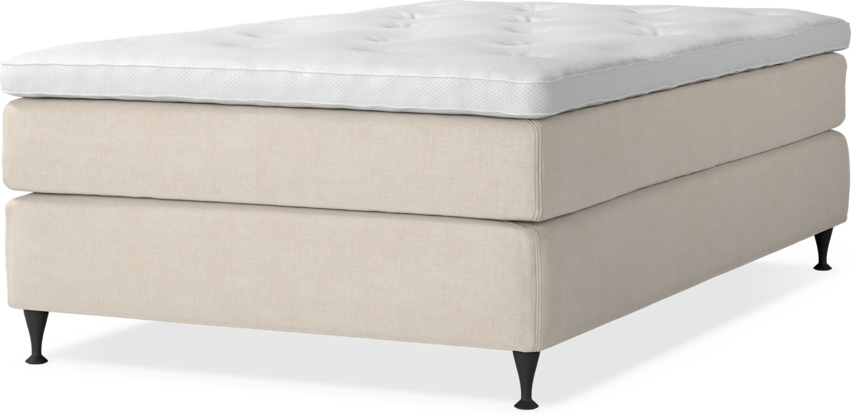 Delux Sense - Kontinentalsäng, enkelsäng 120 cm med bäddmadrass