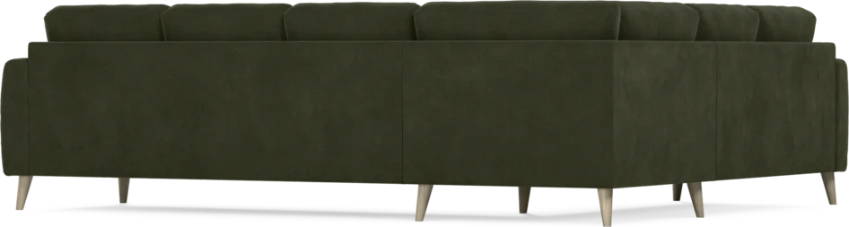Eden - Hörnsoffa, 2+3-sits - Grön