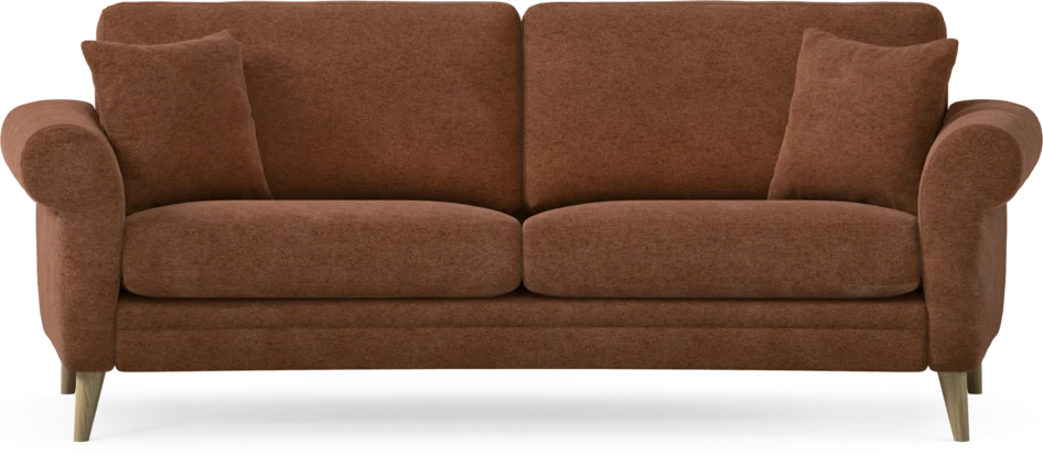 Eden - 2,5-sits soffa svängd - Orange