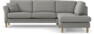 Eden - 2,5-sits soffa med divan - Grå
