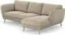 Madison - 2-sits soffa med schäslong höger - Beige