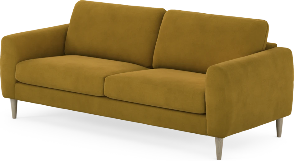 Bridge - 3-sits soffa - Gul