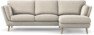 Madison - 2-sits soffa med schäslong höger - Beige