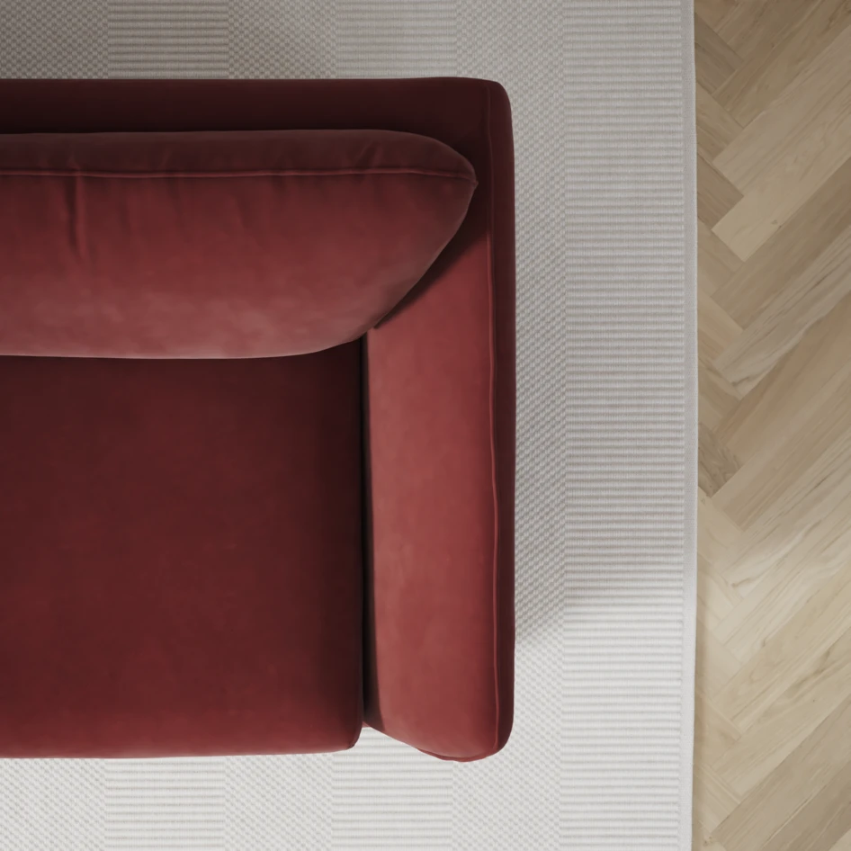 Madison Lux - Hörnsoffa 3+2-sits, hörn 1 - Rosa