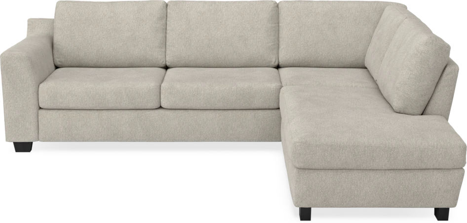 Friday - 2,5-sits soffa med divan höger - Beige
