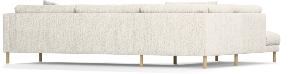 Harper - 3-sits soffa med divan vänster - Grå