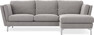 Madison Lux - 2-sits soffa med schäslong höger - Grå