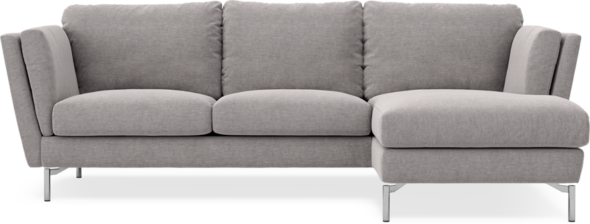 Madison Lux - 2-sits soffa med schäslong höger - Grå
