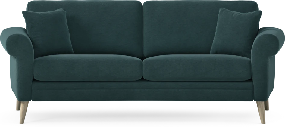 Eden - 2,5-sits soffa svängd - Blå