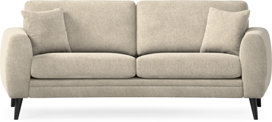 Eden - 2,5-sits soffa svängd - Beige