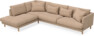 Harper - 3-sits soffa med divan vänster - Gul
