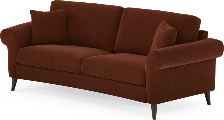 Eden - 2,5-sits soffa svängd - Orange