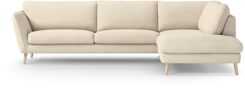 Madison Lux - 3-sits soffa med divan höger - Beige