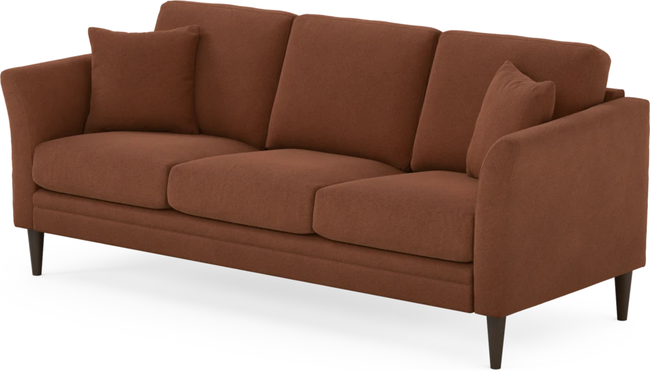 Eden - 3-sits soffa - Orange