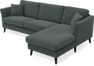 Eden - 2,5-sits soffa med schäslong - Grå