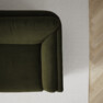 Madison - 2-sits soffa med divan höger - Grön