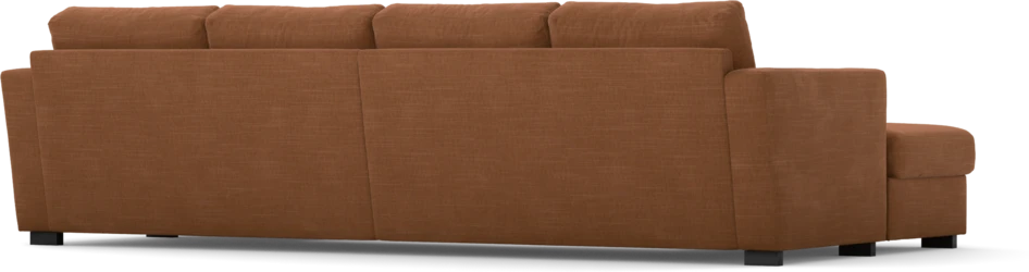 Friday - 2-sits soffa med två schäslonger - Orange
