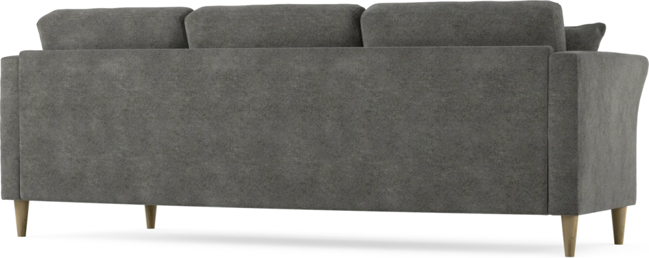 Eden - 3-sits soffa svängd - Grå